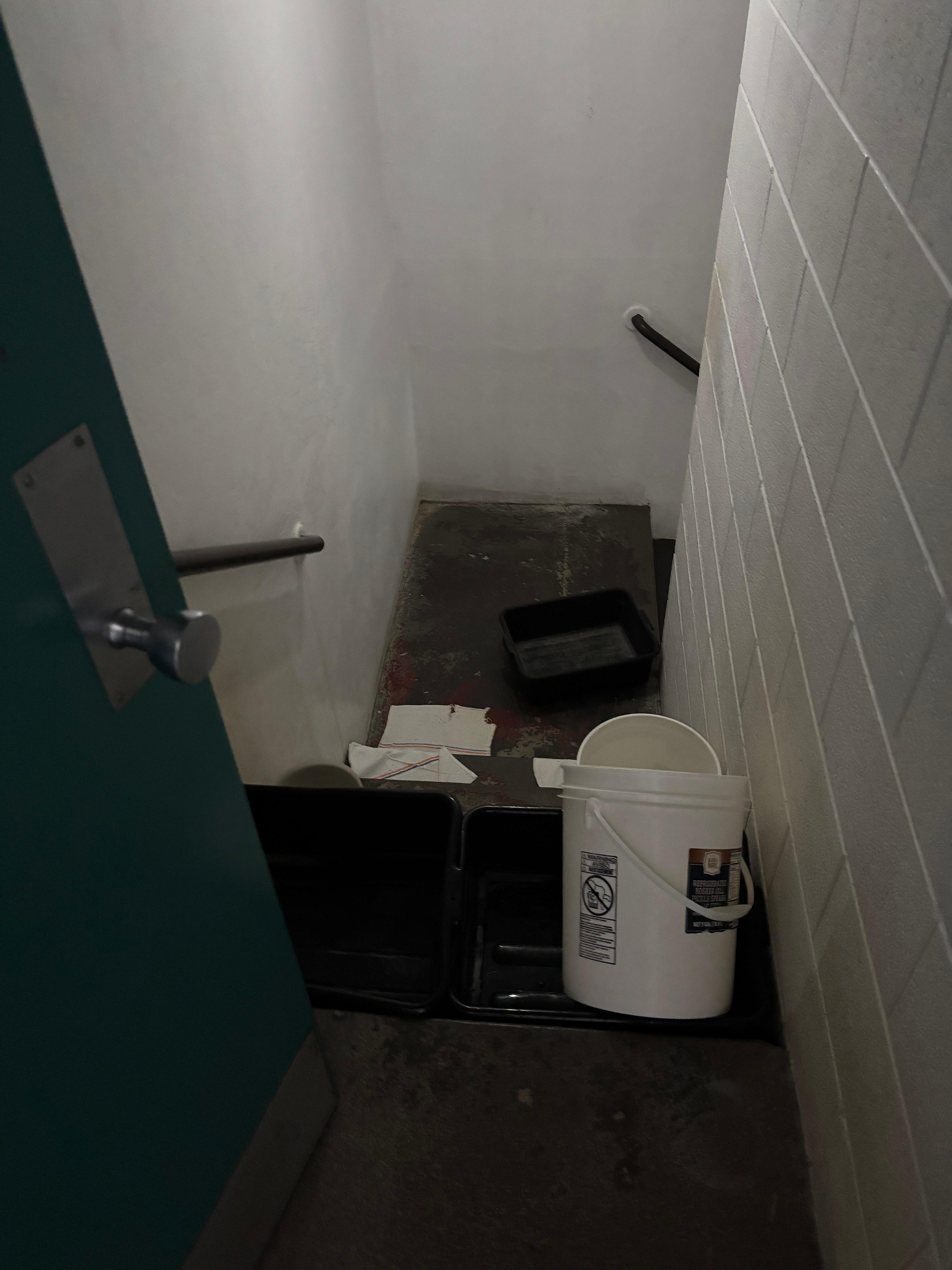 Stairwell we tried to use during elevator outage. 