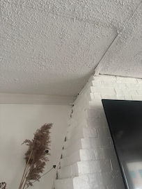 Fireplace not sealed around top