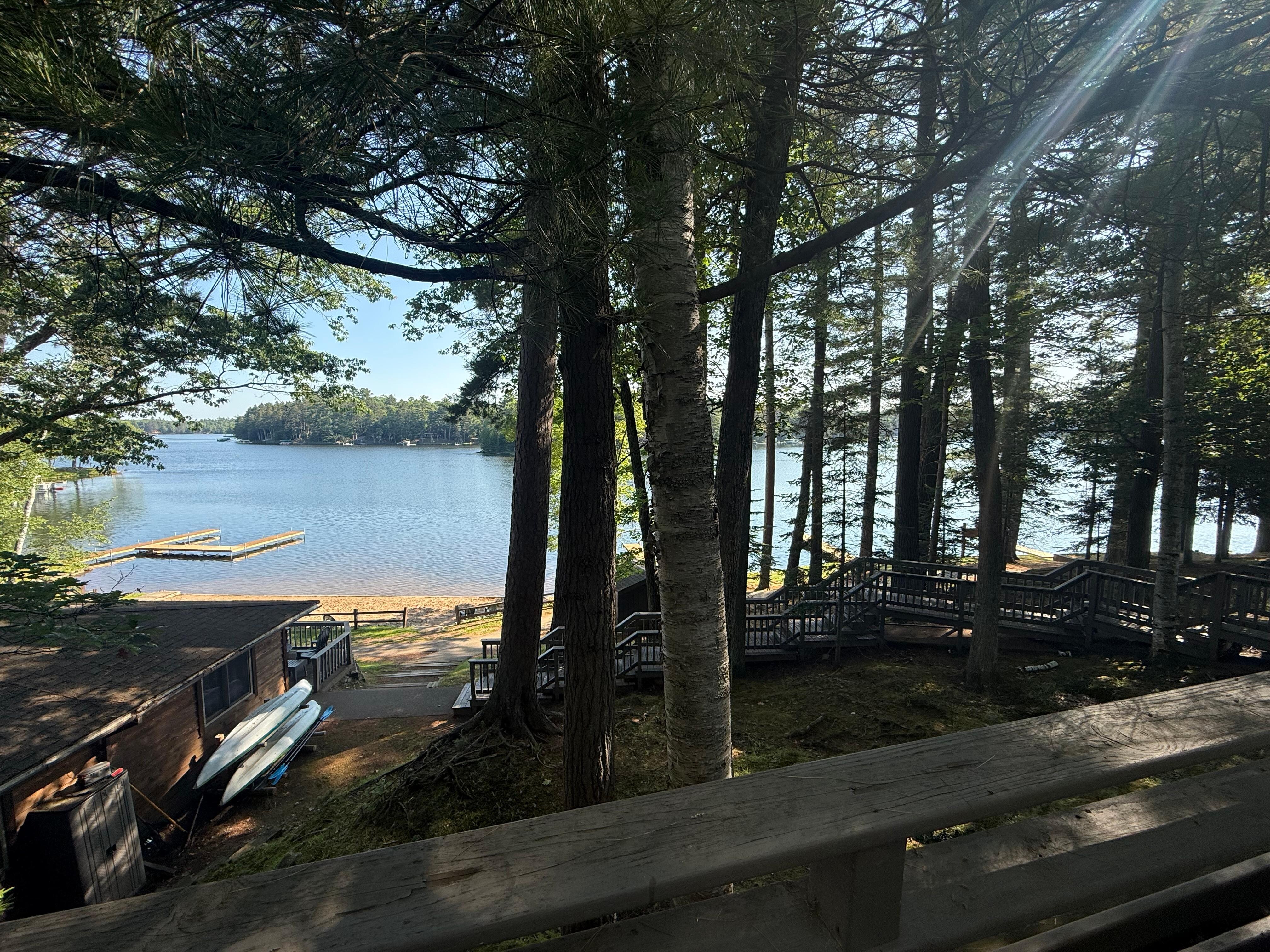 Does have a nice location. 