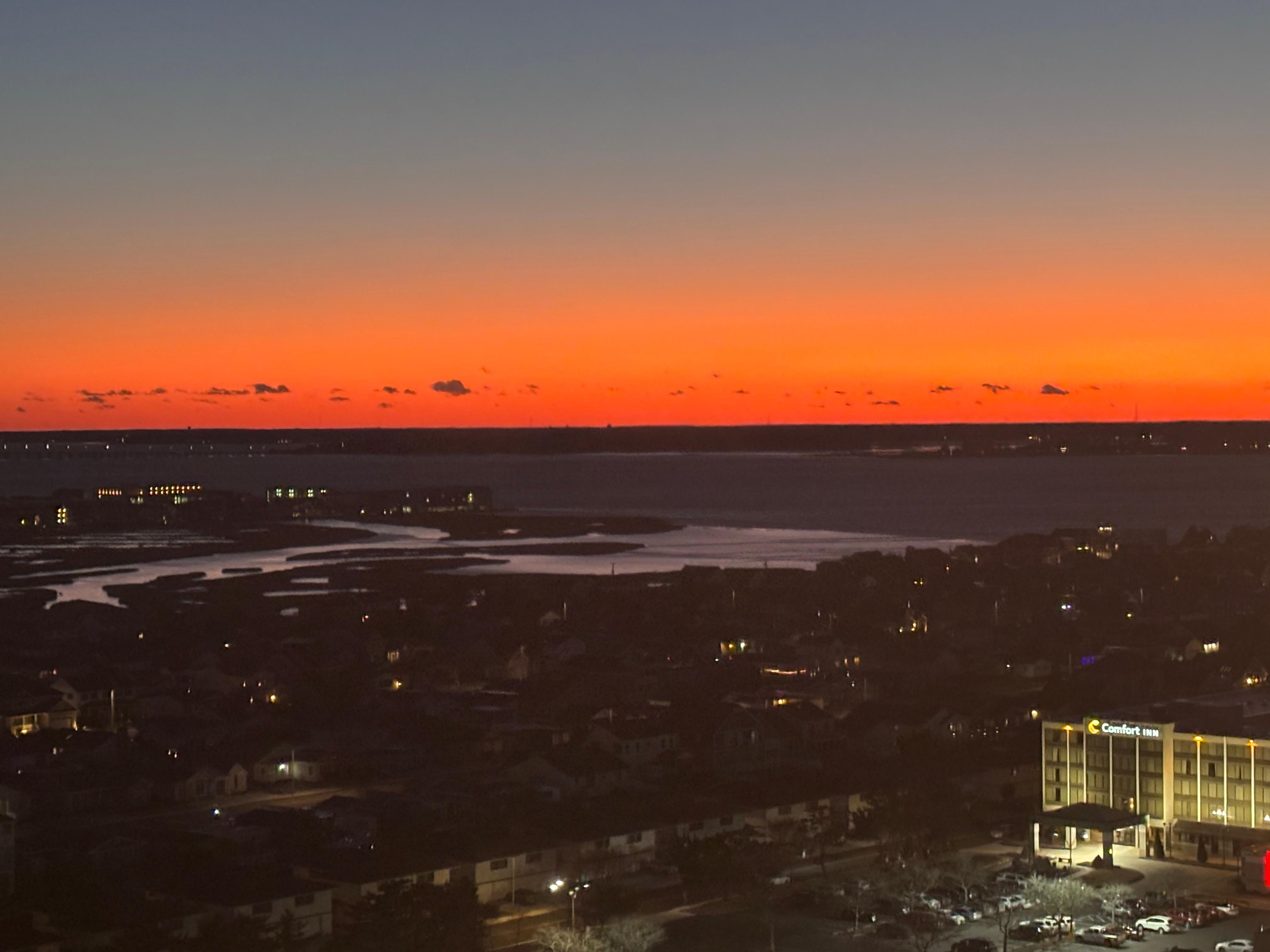 View from the courtyard side window