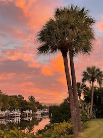 Sunset from the dock