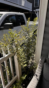 Porch fence