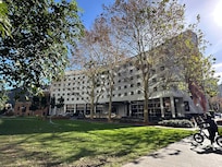 Novotel entrance in Daylight