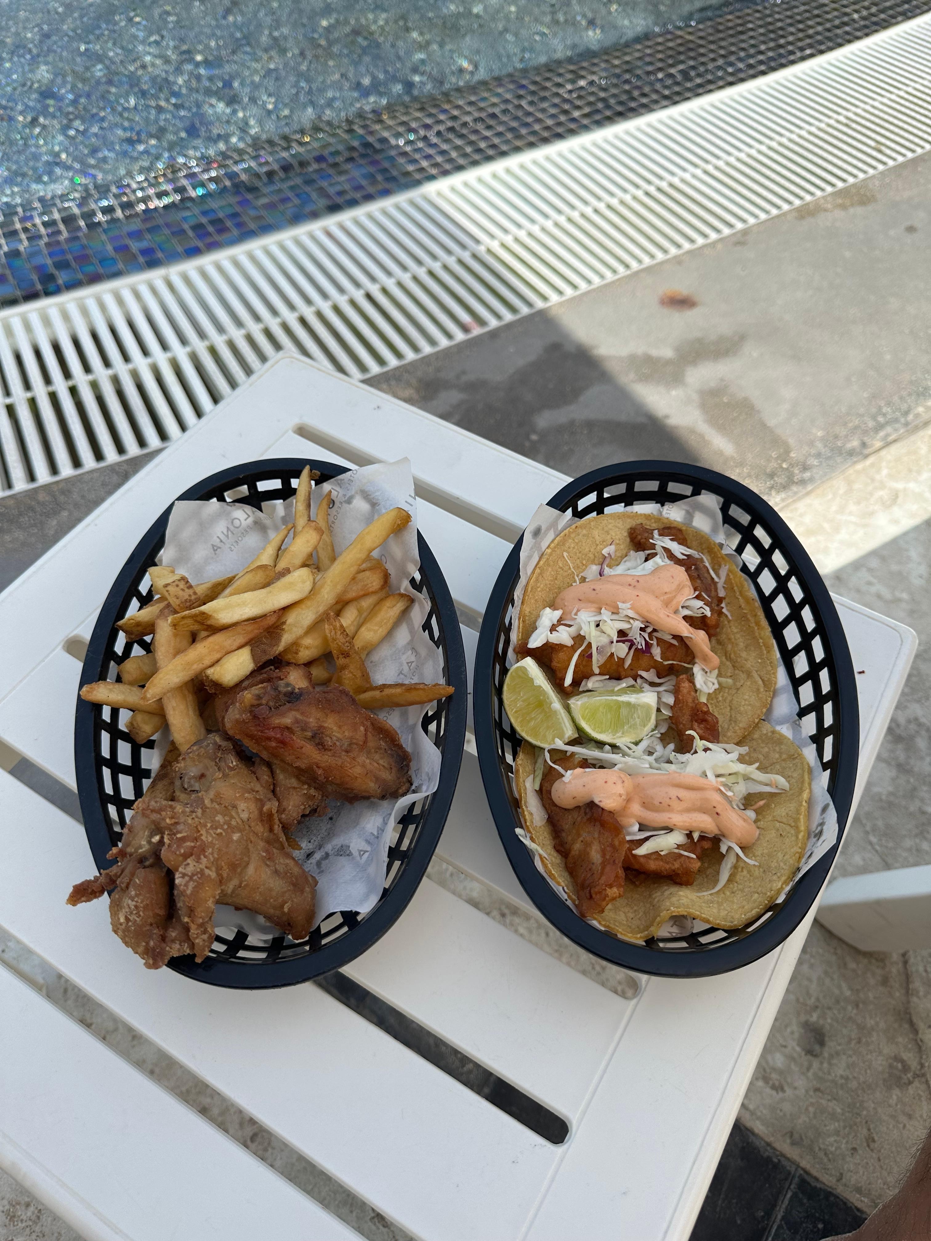 Food truck tacos