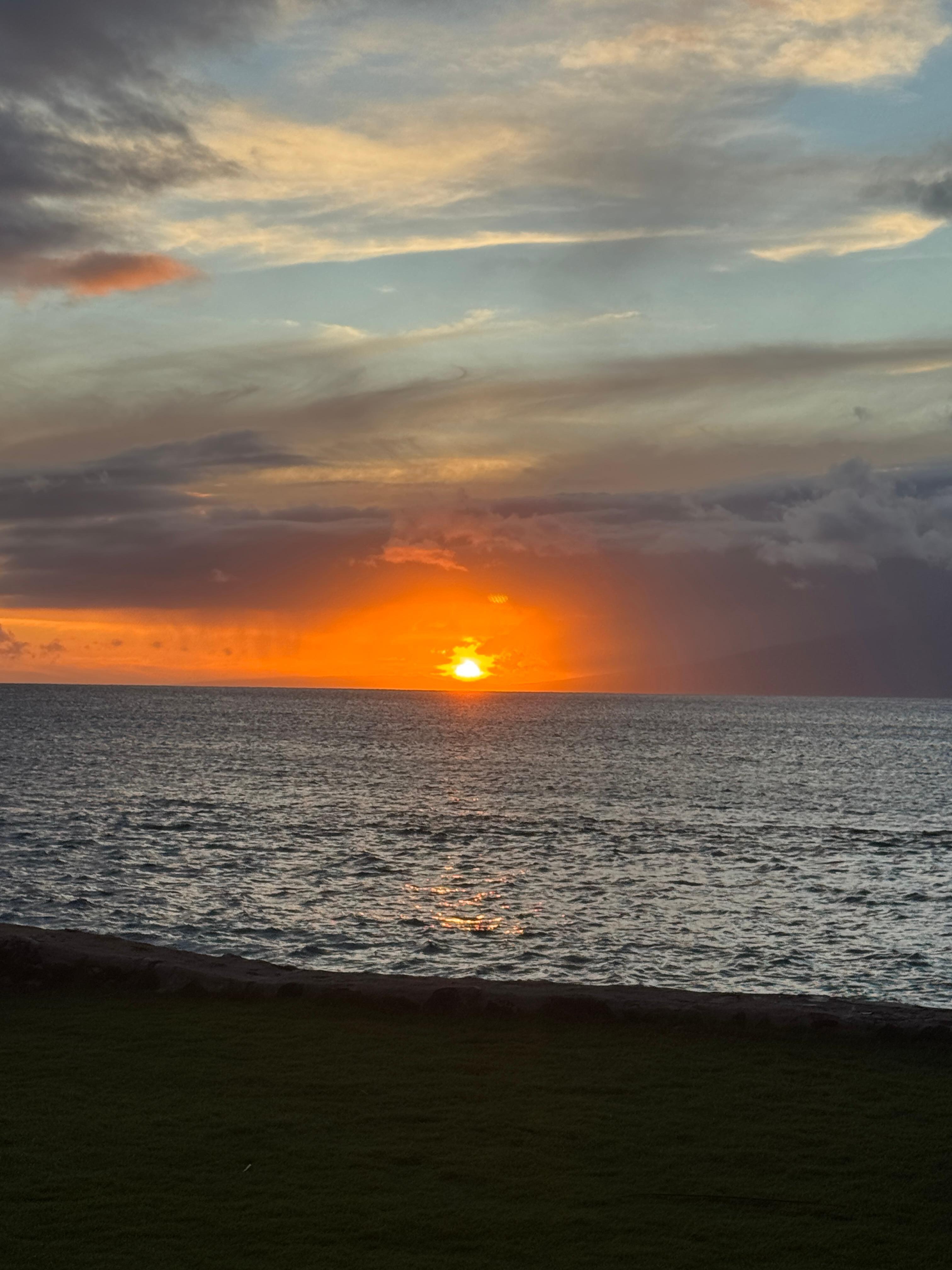 Sunset on the lanai