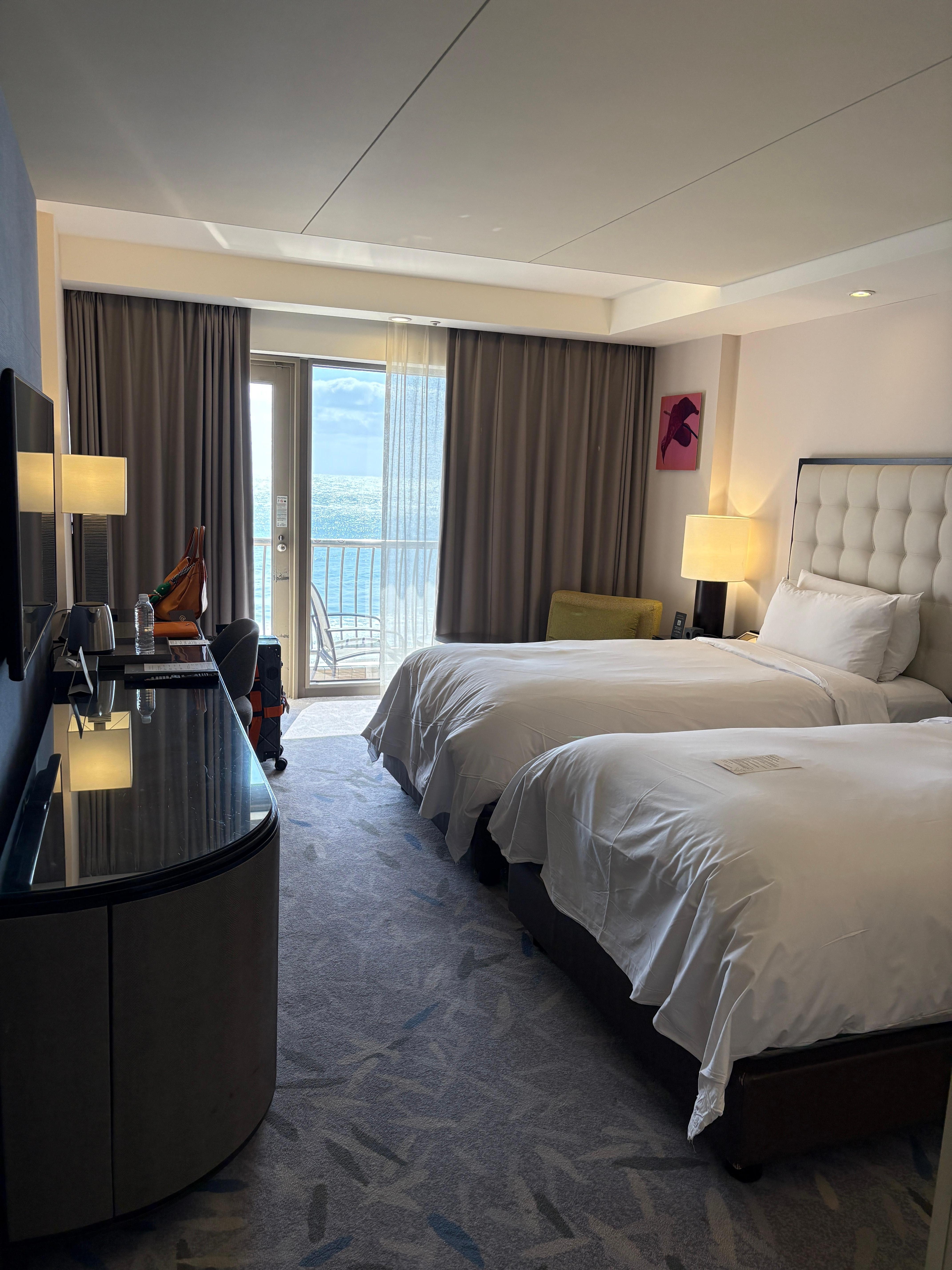 本館的海景雙人房