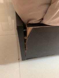 Broken bed