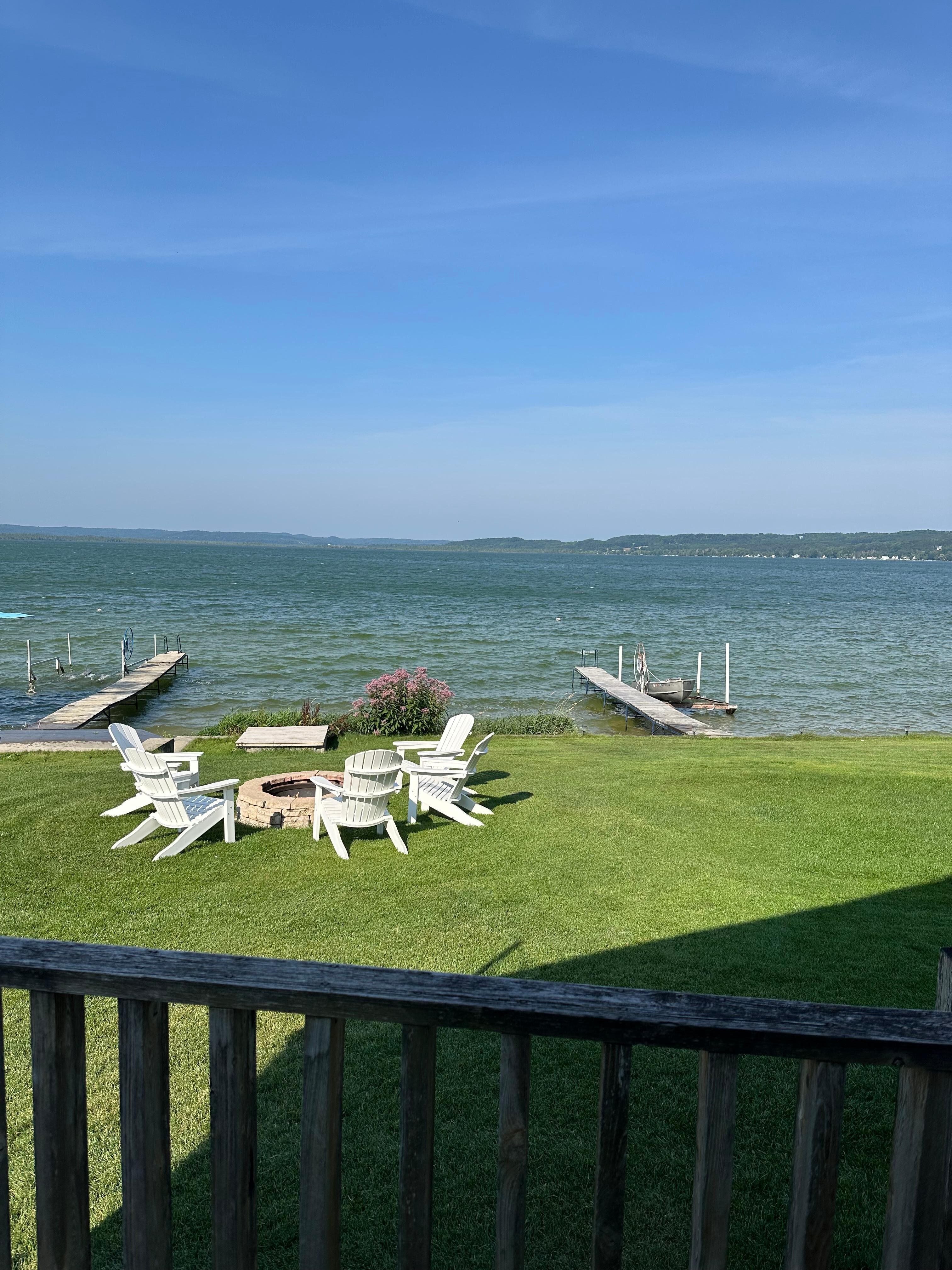 View from deck. Beautiful