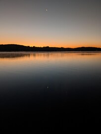 Lake sunrise