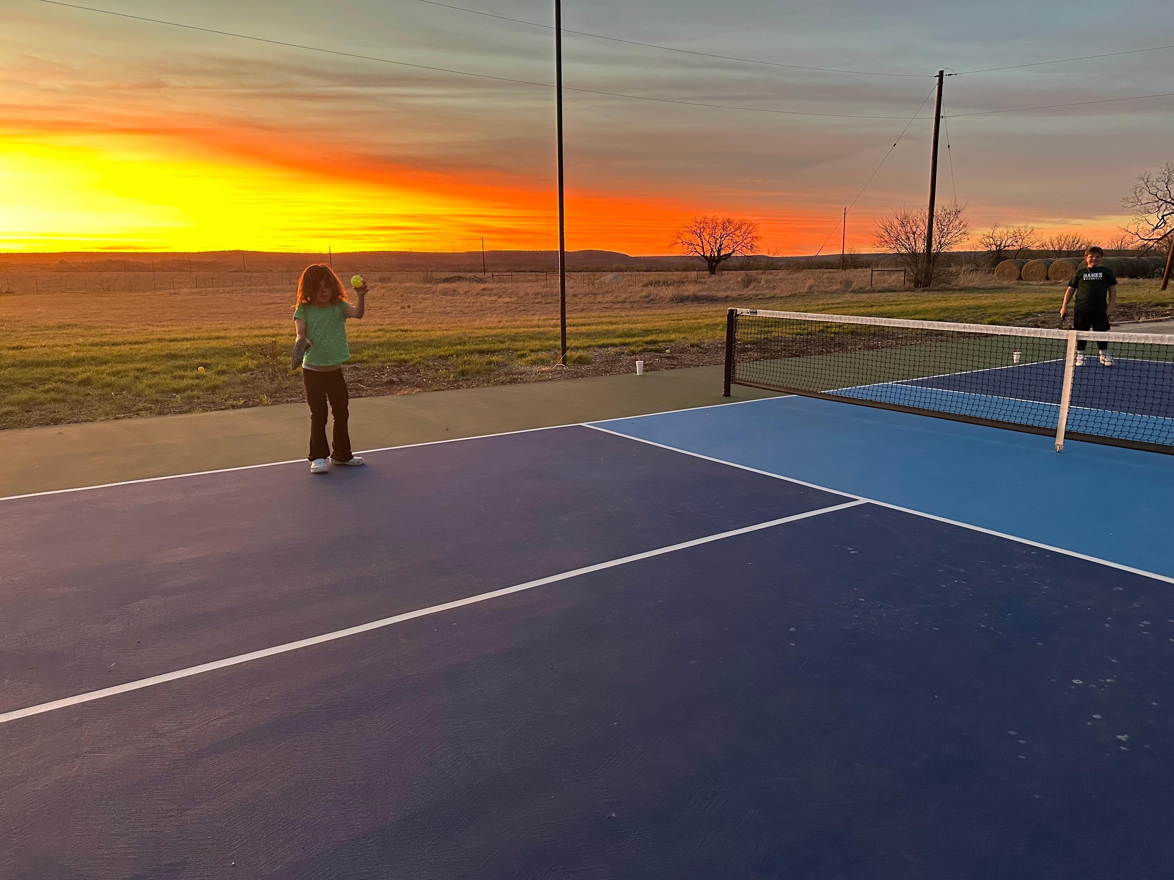 Sunsets here were amazing. 