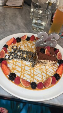 Birthday celebration at Davino restaurant.