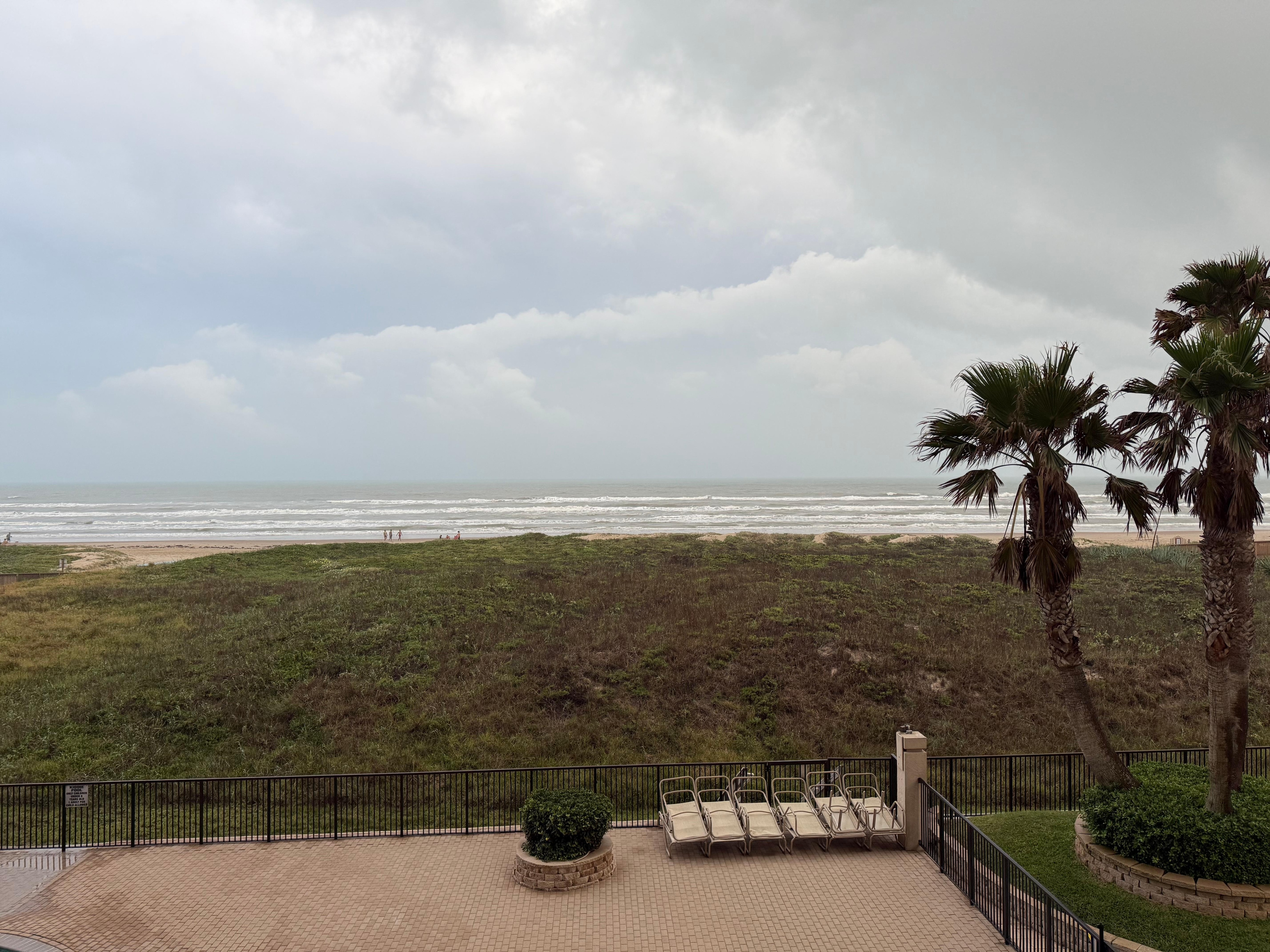 View from the deck. 
