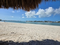 Lovely view from the beach.