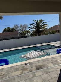 True New Englanders enjoying a day in the pool