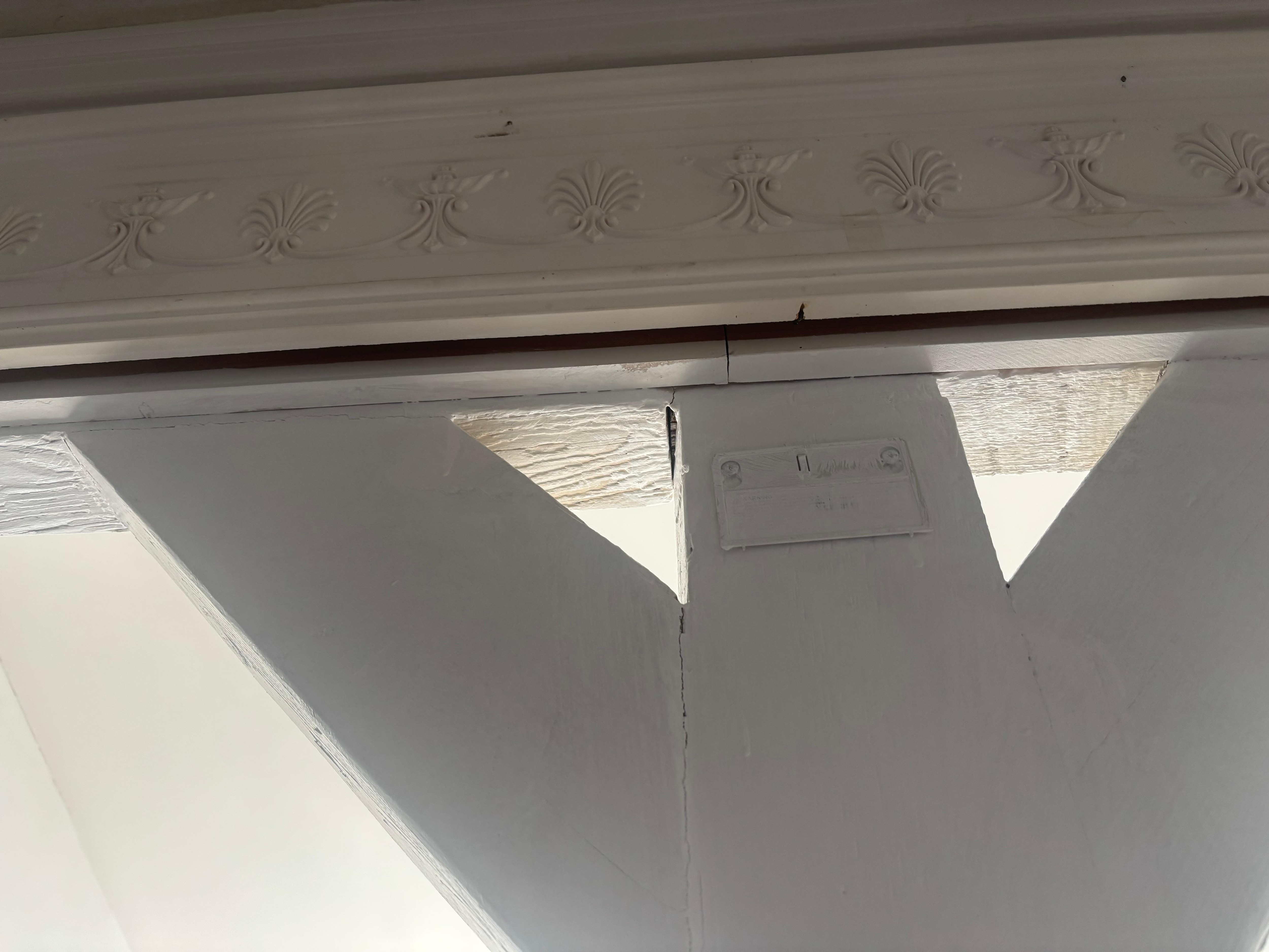 Trim separating from wall