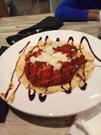 Dinner plate from the amazing restaurant