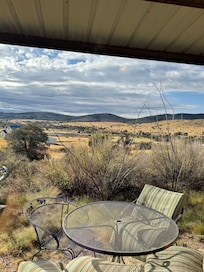 Great view from patio.