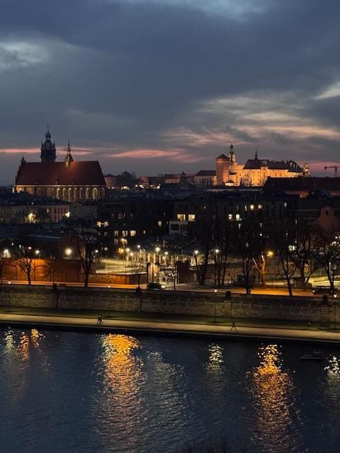 River/Old Town night view