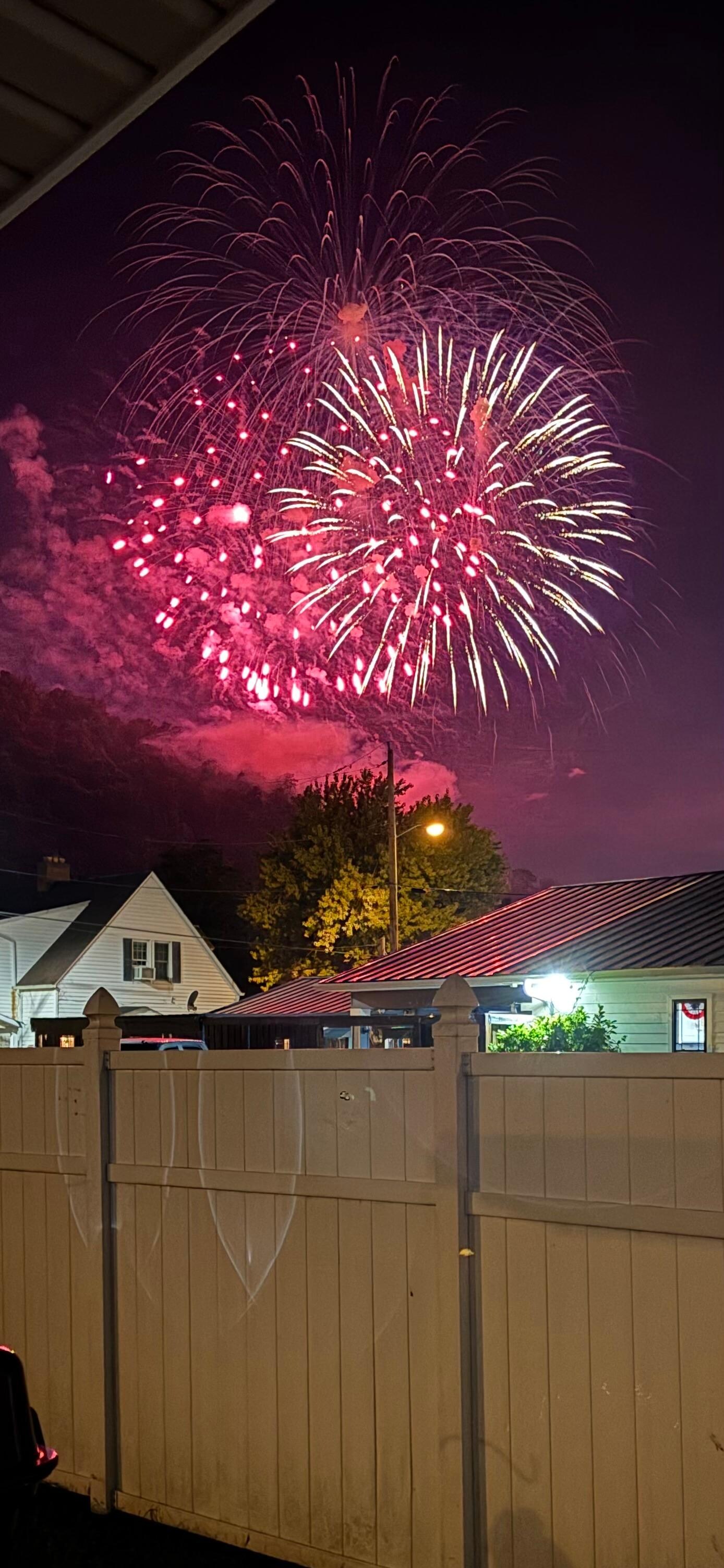 Definitely recommend staying on the 4th of July. Perfect view of the fireworks.