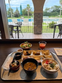 朝ごはんのビュッフェは品数も豊富で美味しかったです