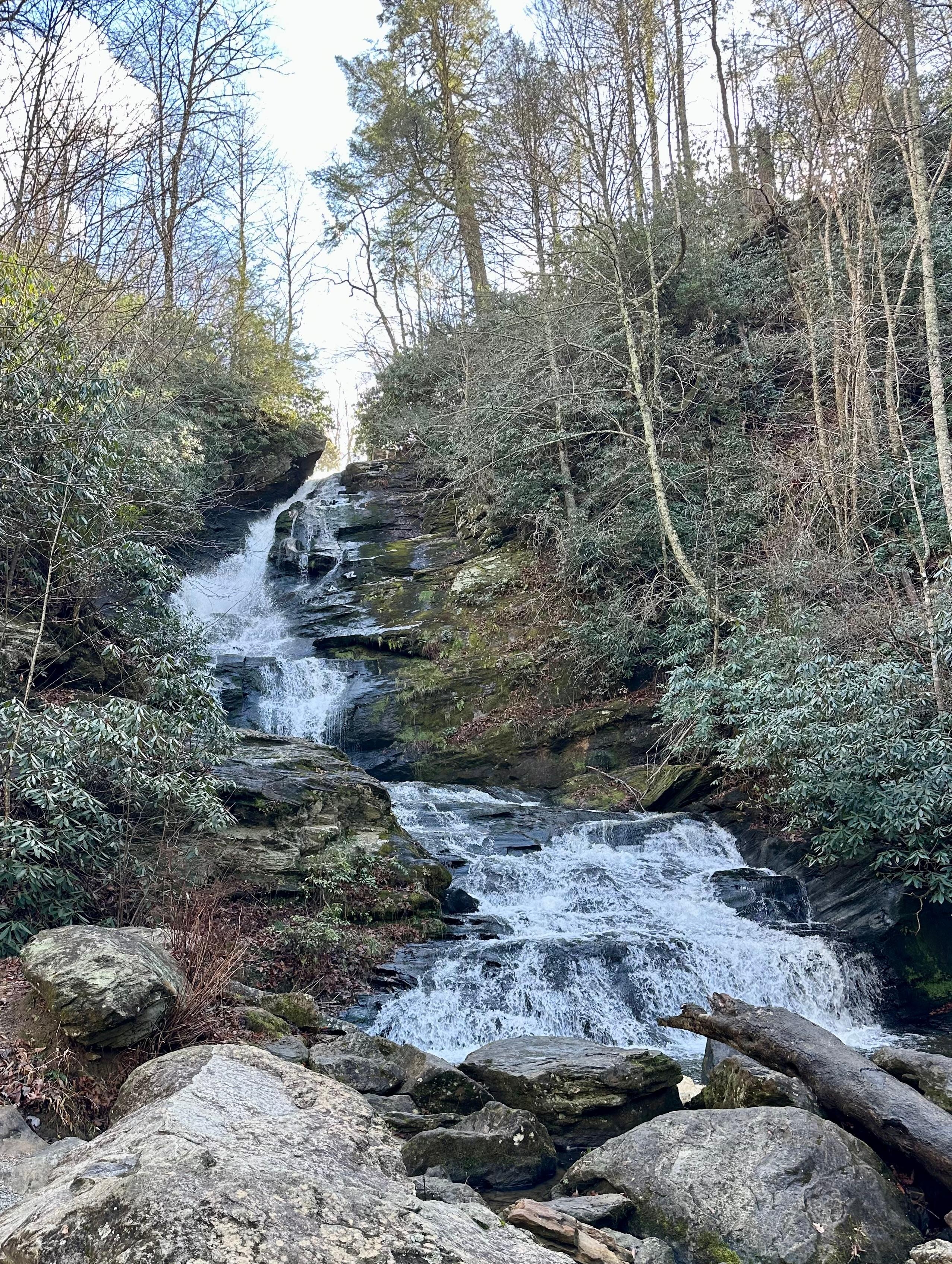 Mud Creek Falls inside the community!