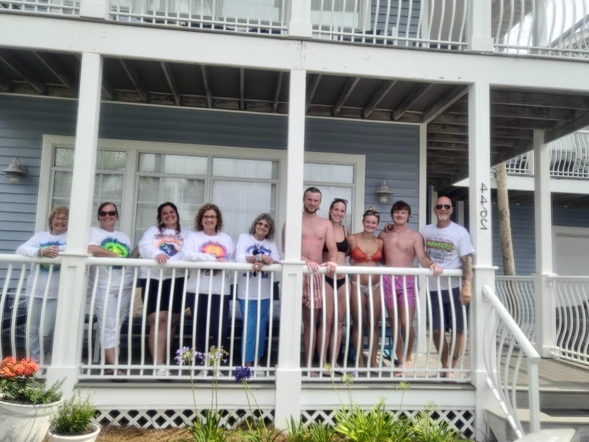 3 Generations of family and friends!
