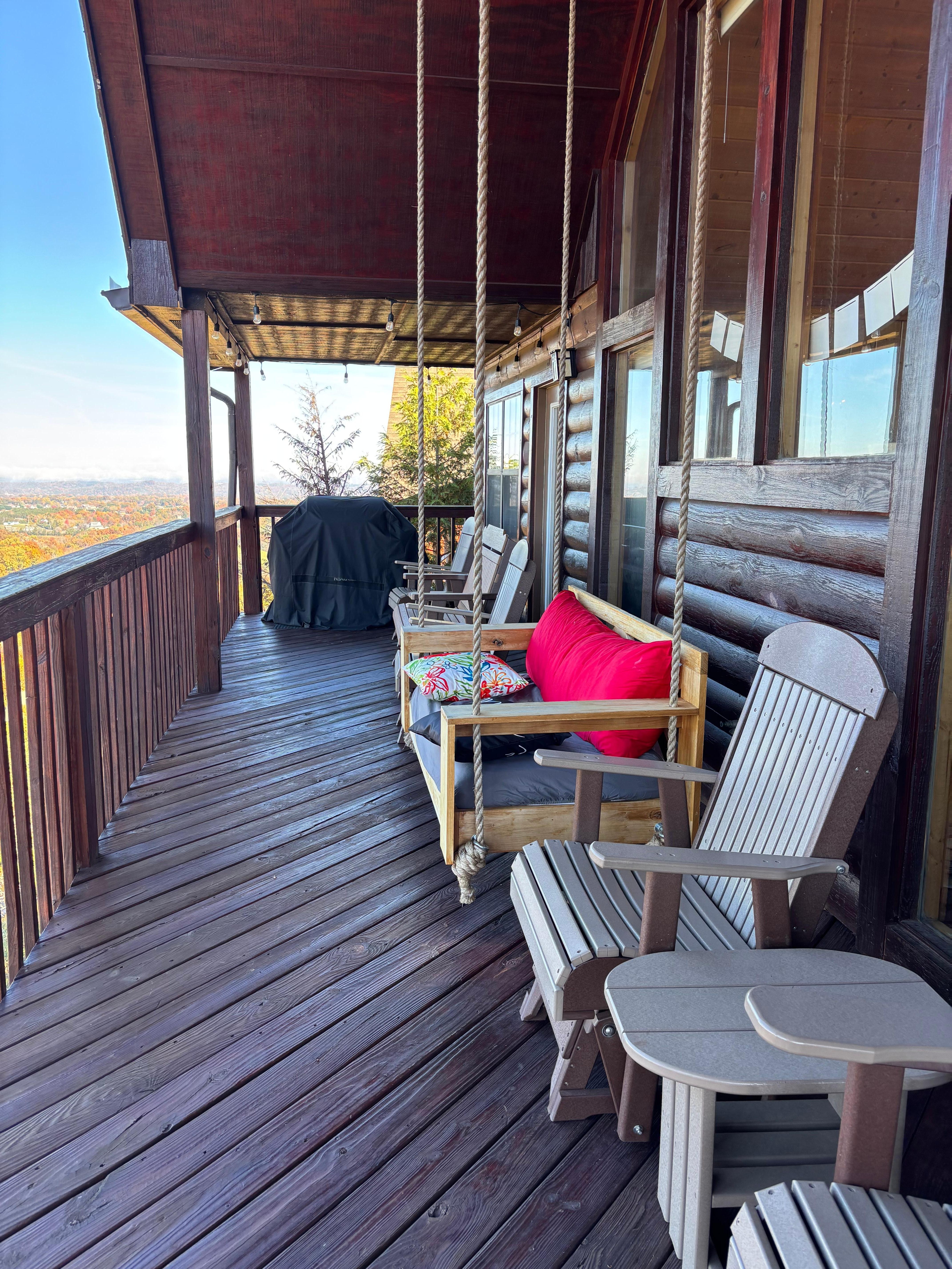 One of the three decks