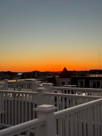 Sunset from the roof top!