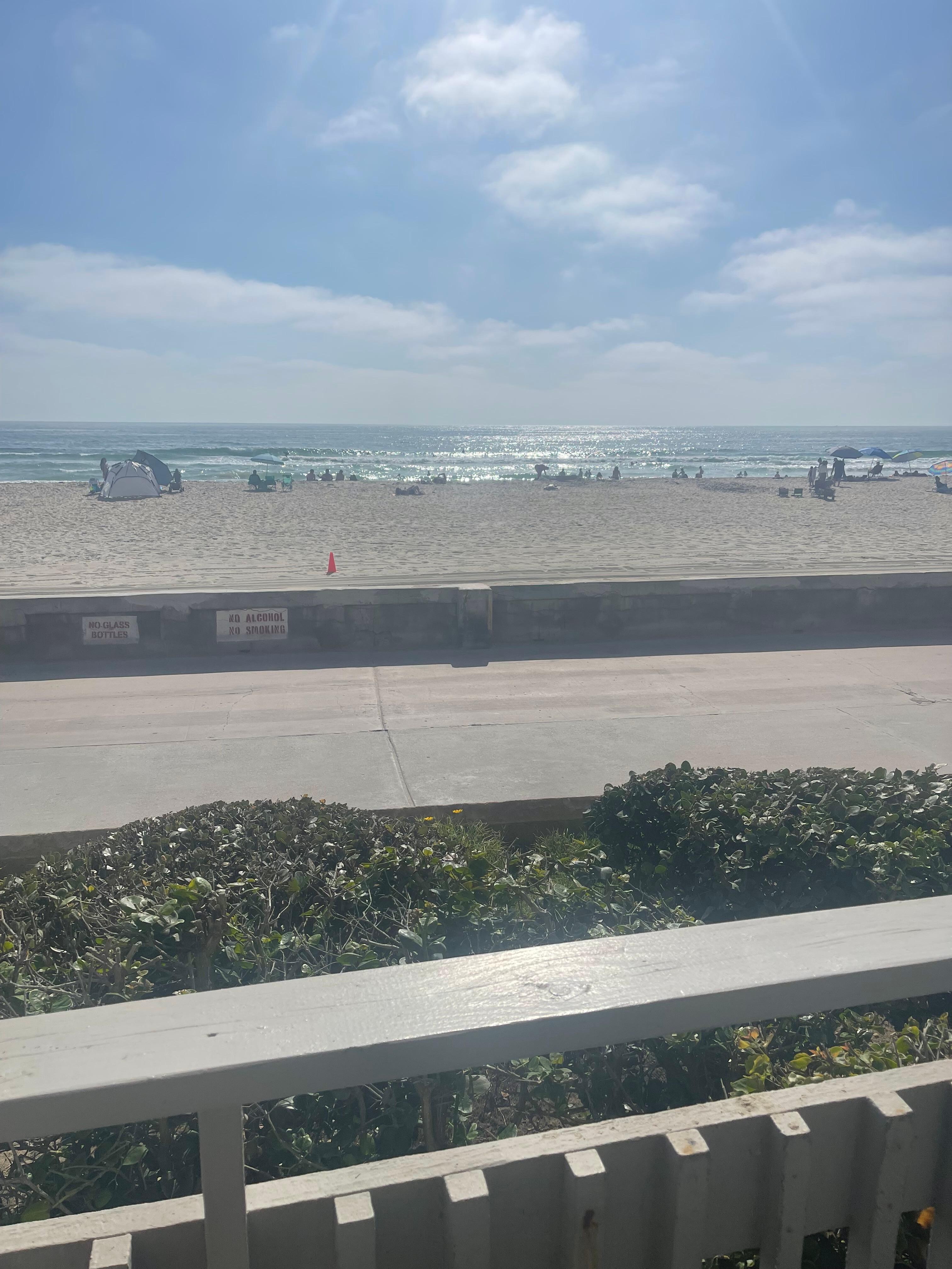 View from oceanfront room