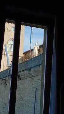 Vista dalla sala colazione