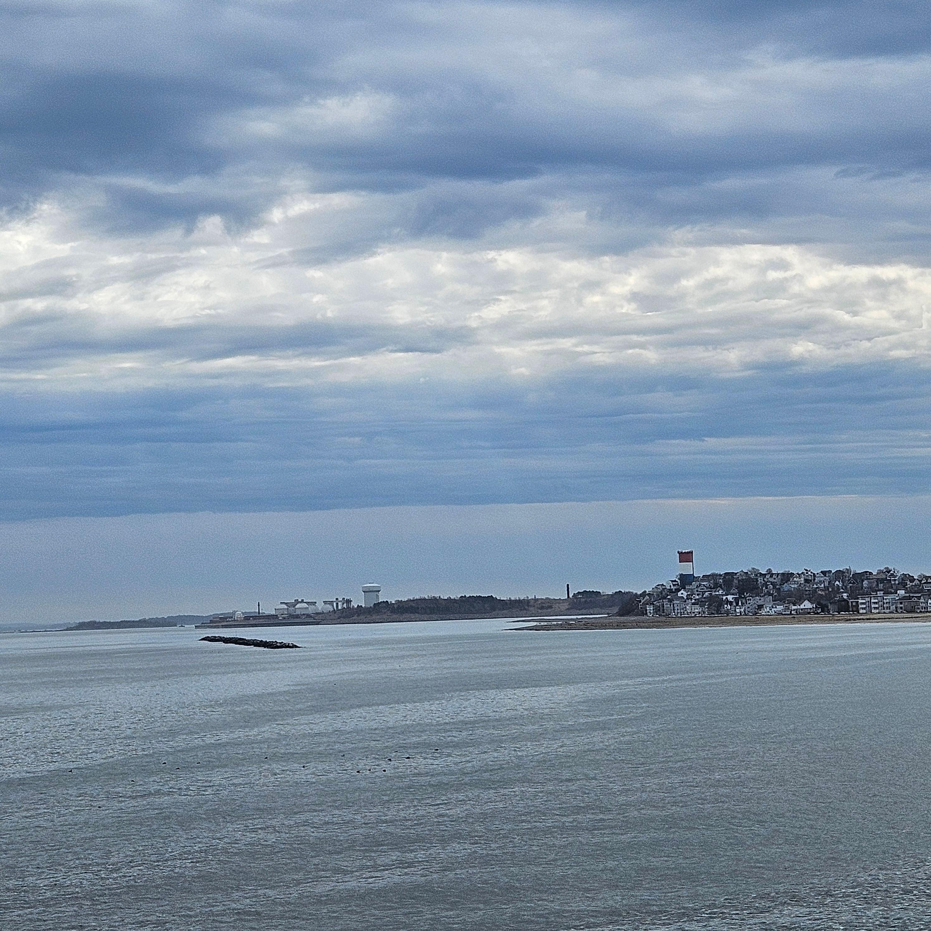 Ocean is within view of the room we were in, however this photo was taken from the parking area. The hotel itself is a little farther back.