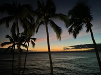 Sunset from lanai