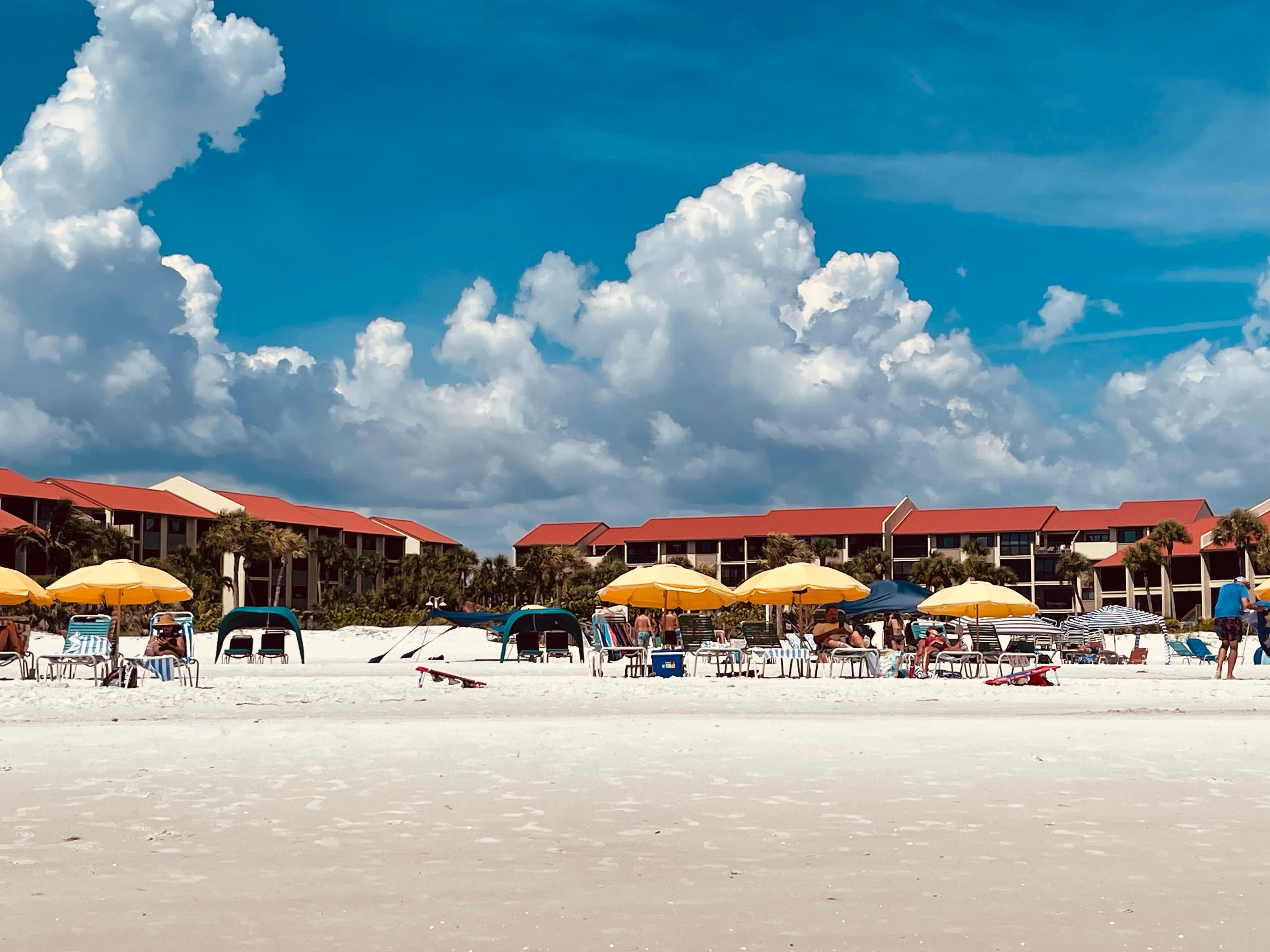 Siesta Dunes from the beach