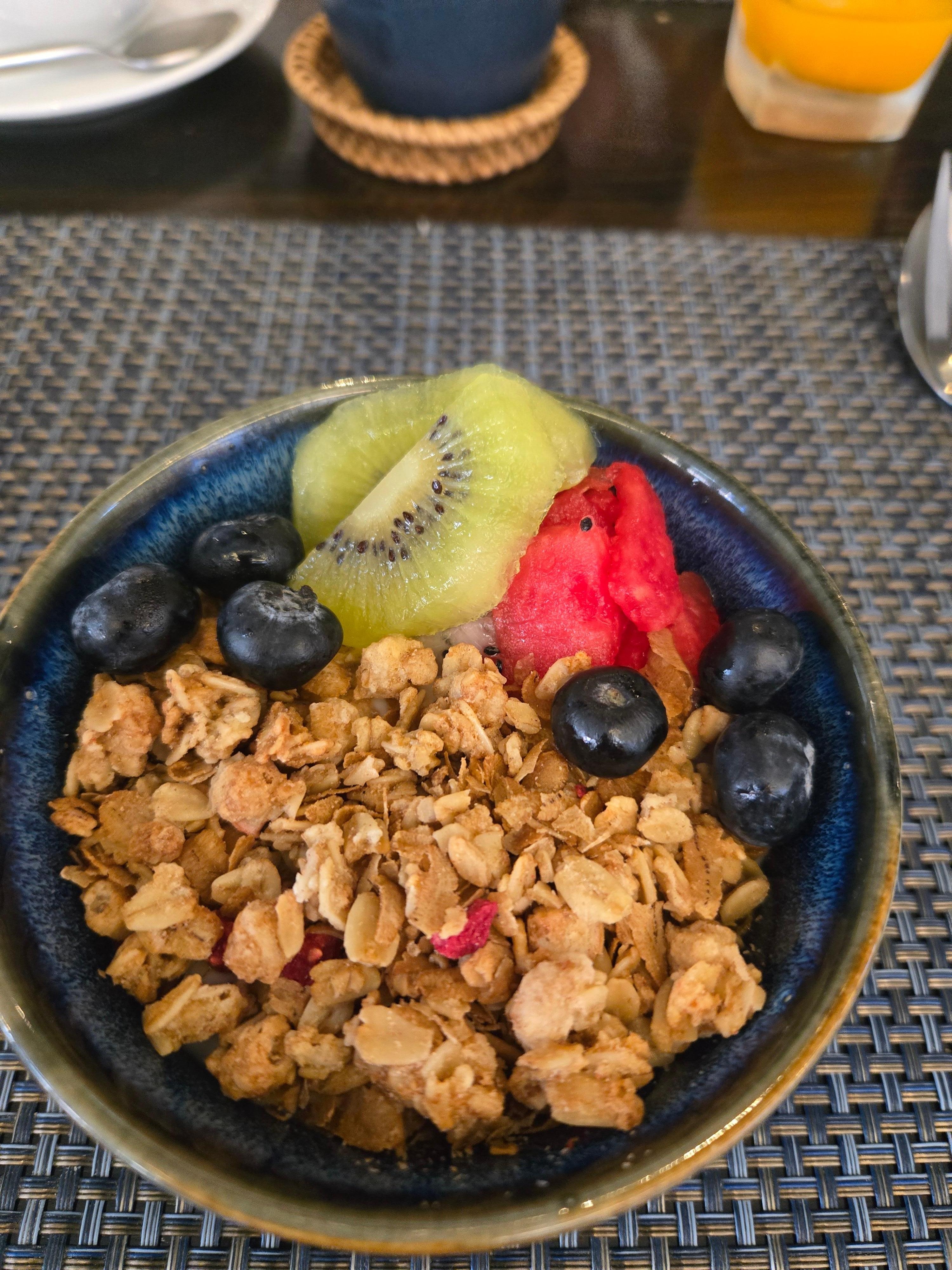 One of the breakfast starter option