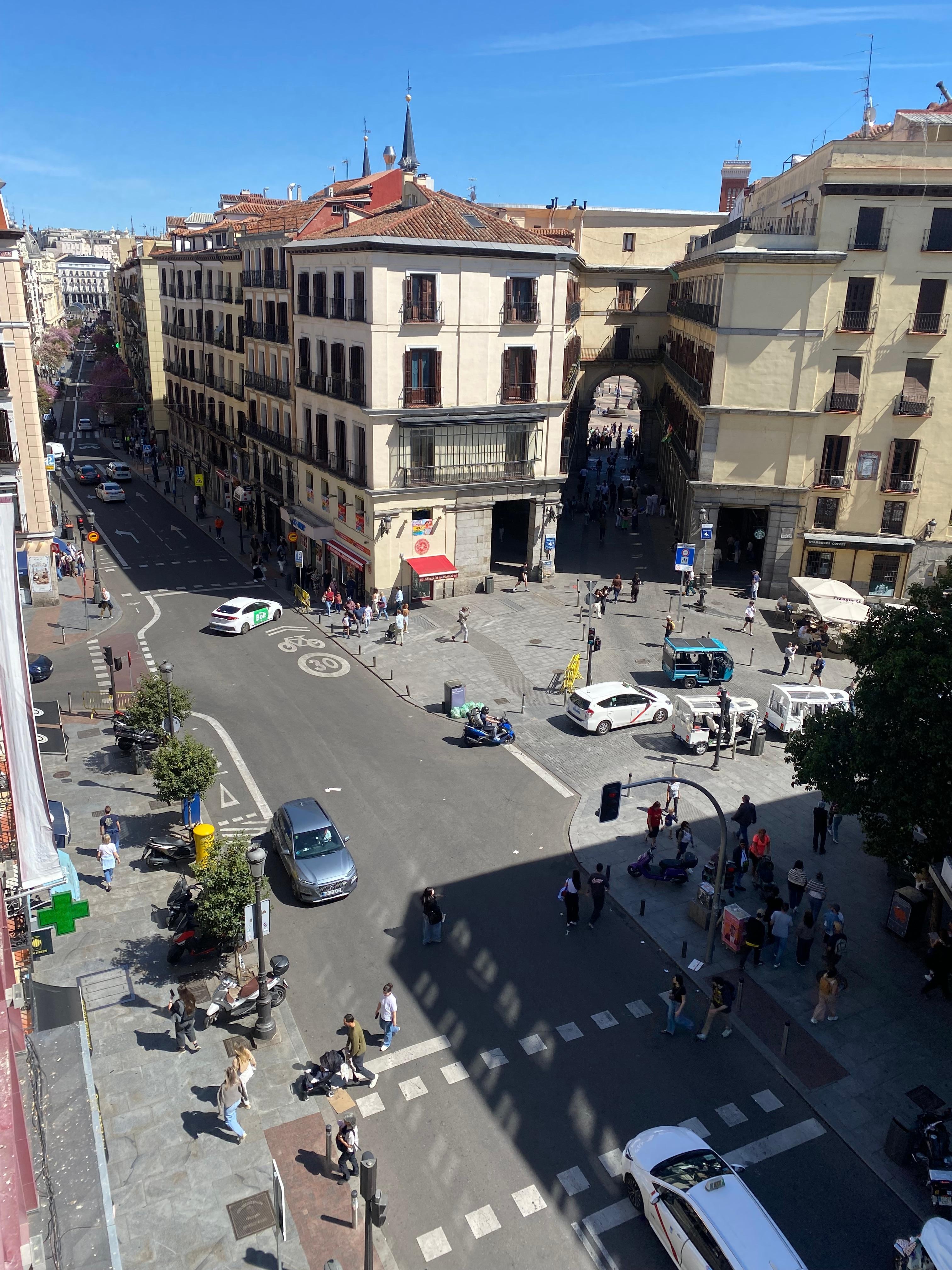 View from balcony 