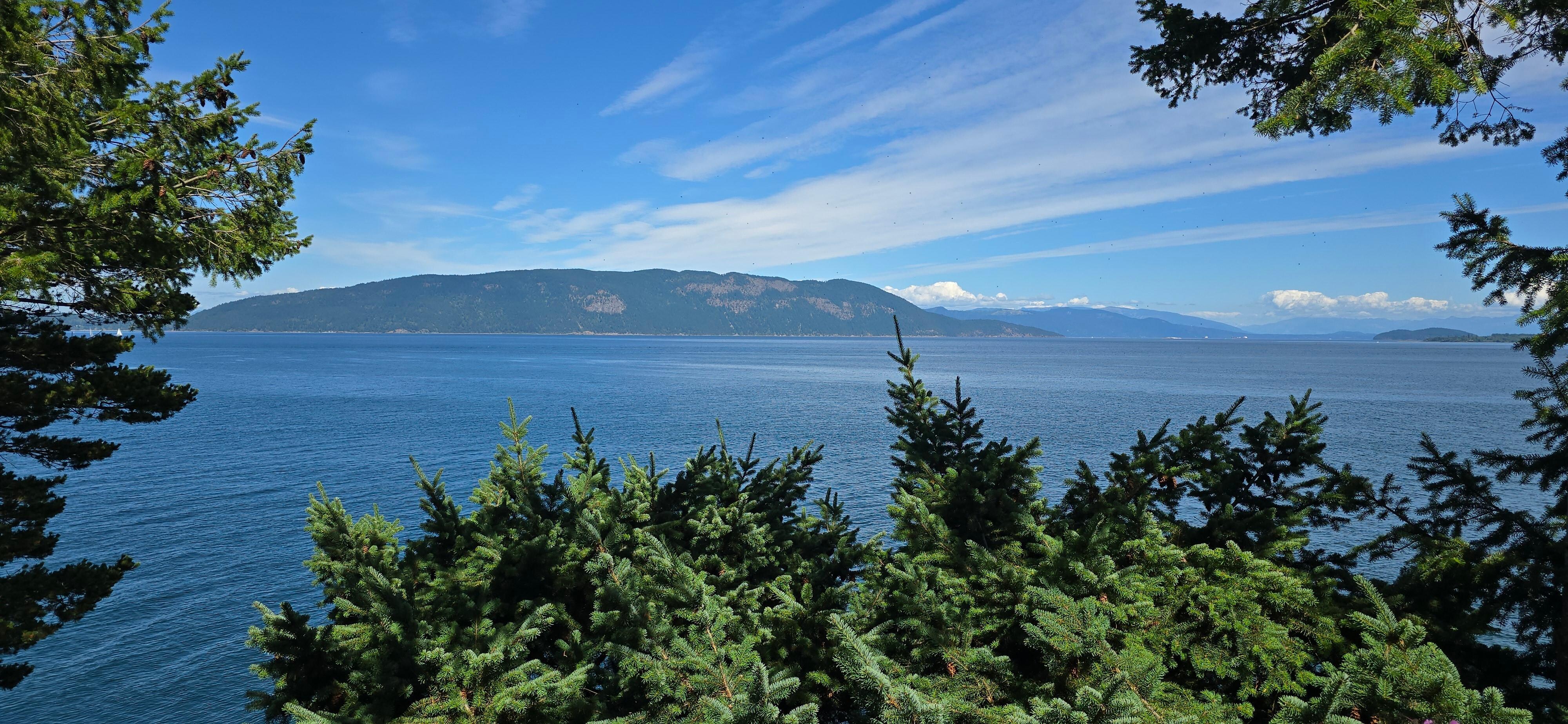 View from the deck to the east