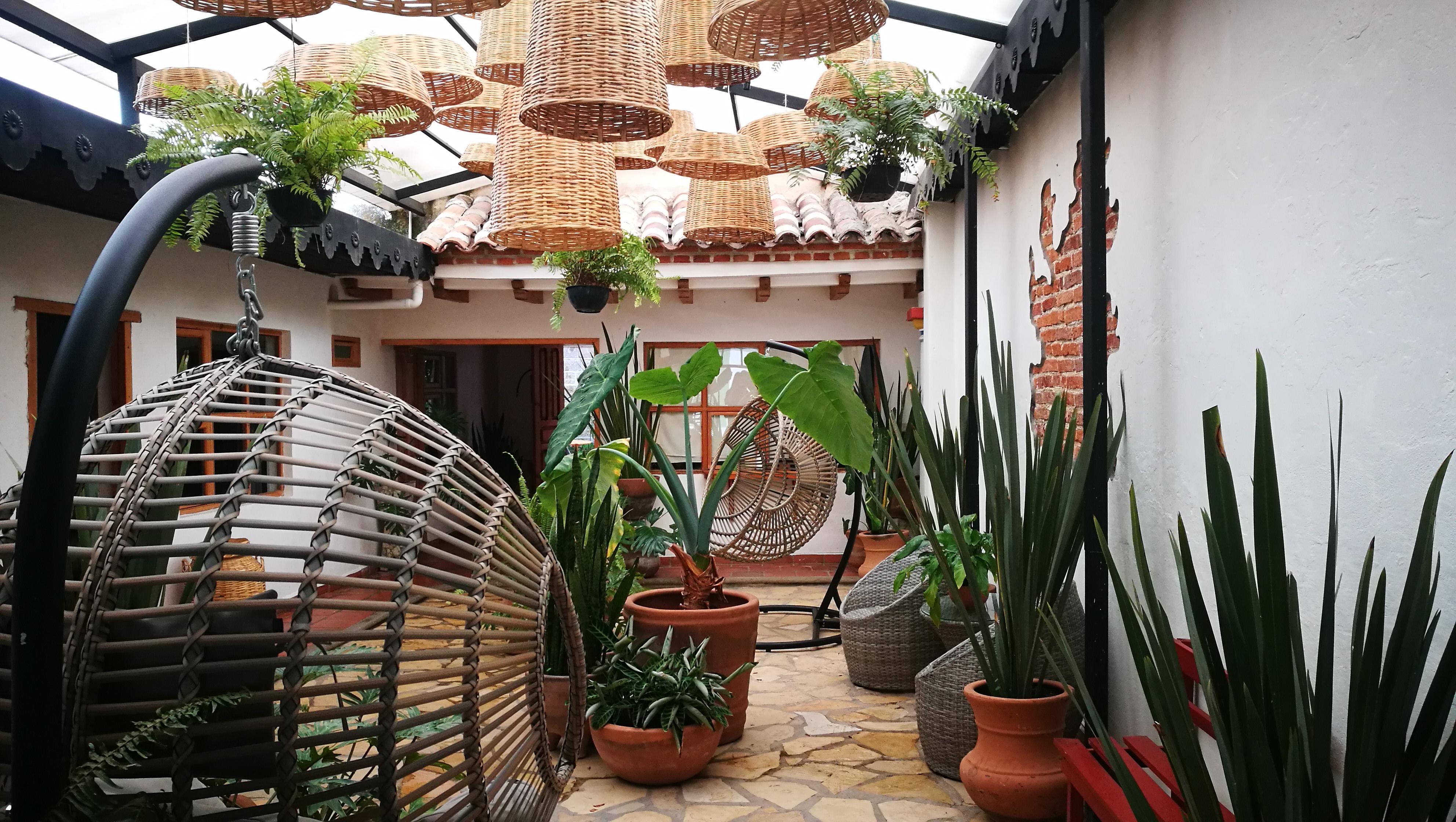 El patio 