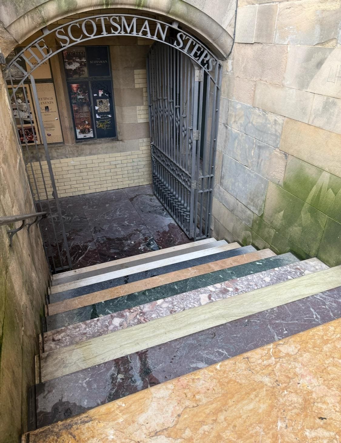 The Scotsman steps were really neat