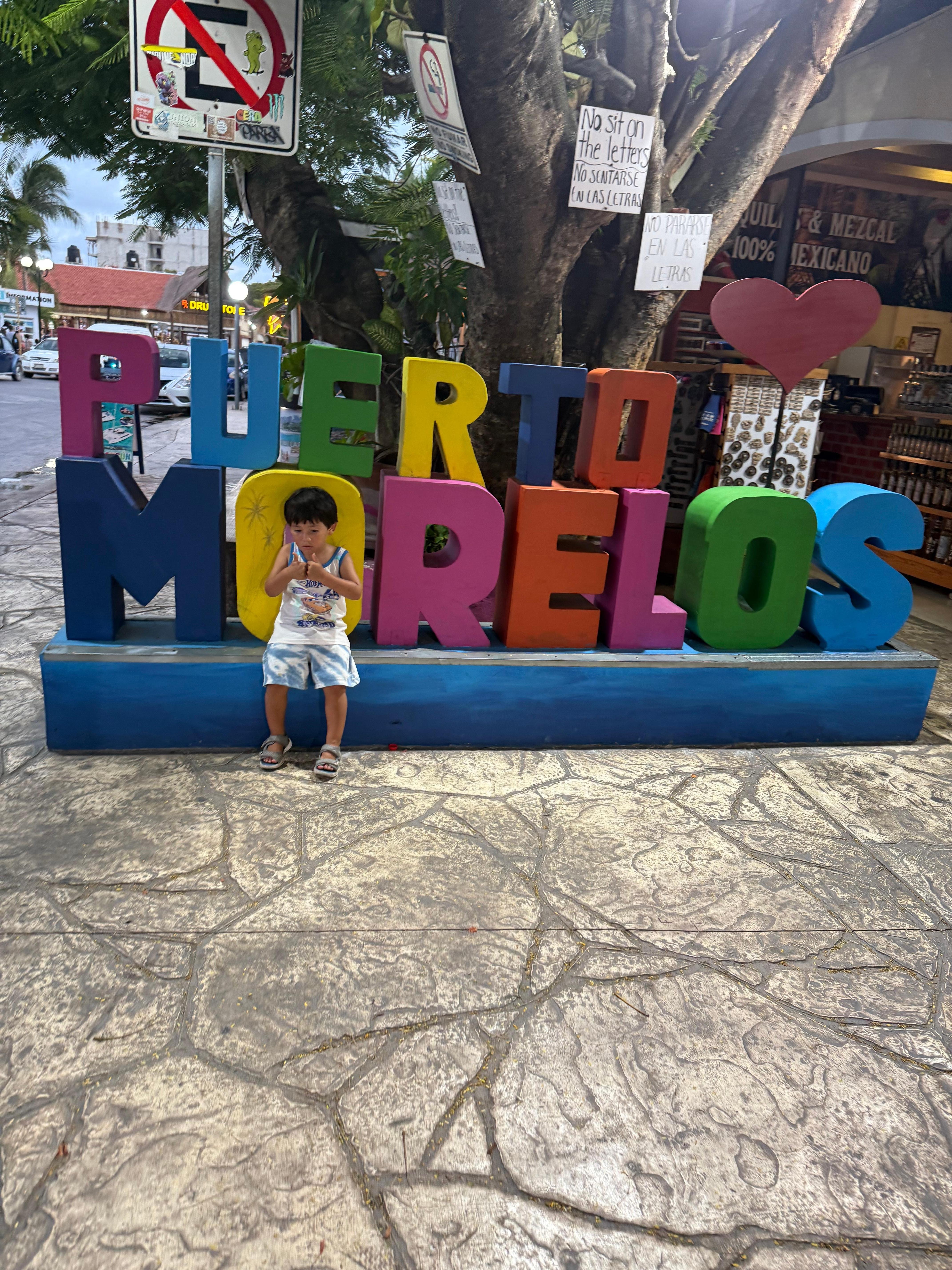 visiting the local sites
