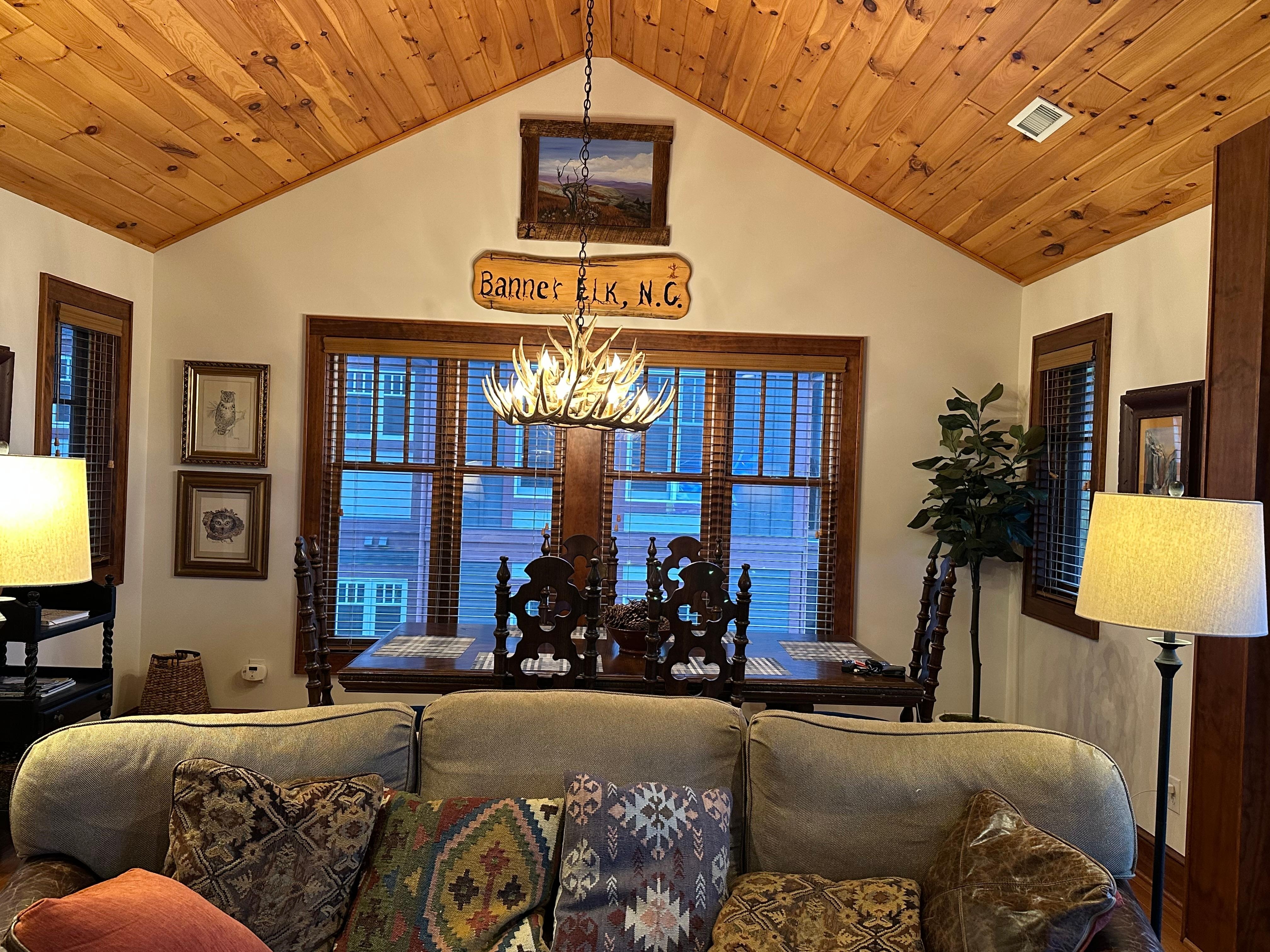 Living and dining room