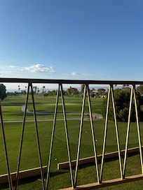 Our view, third floor.