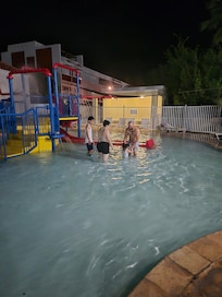 Kids area opened at night