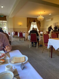 Very clean bright and pleasant dining experience.