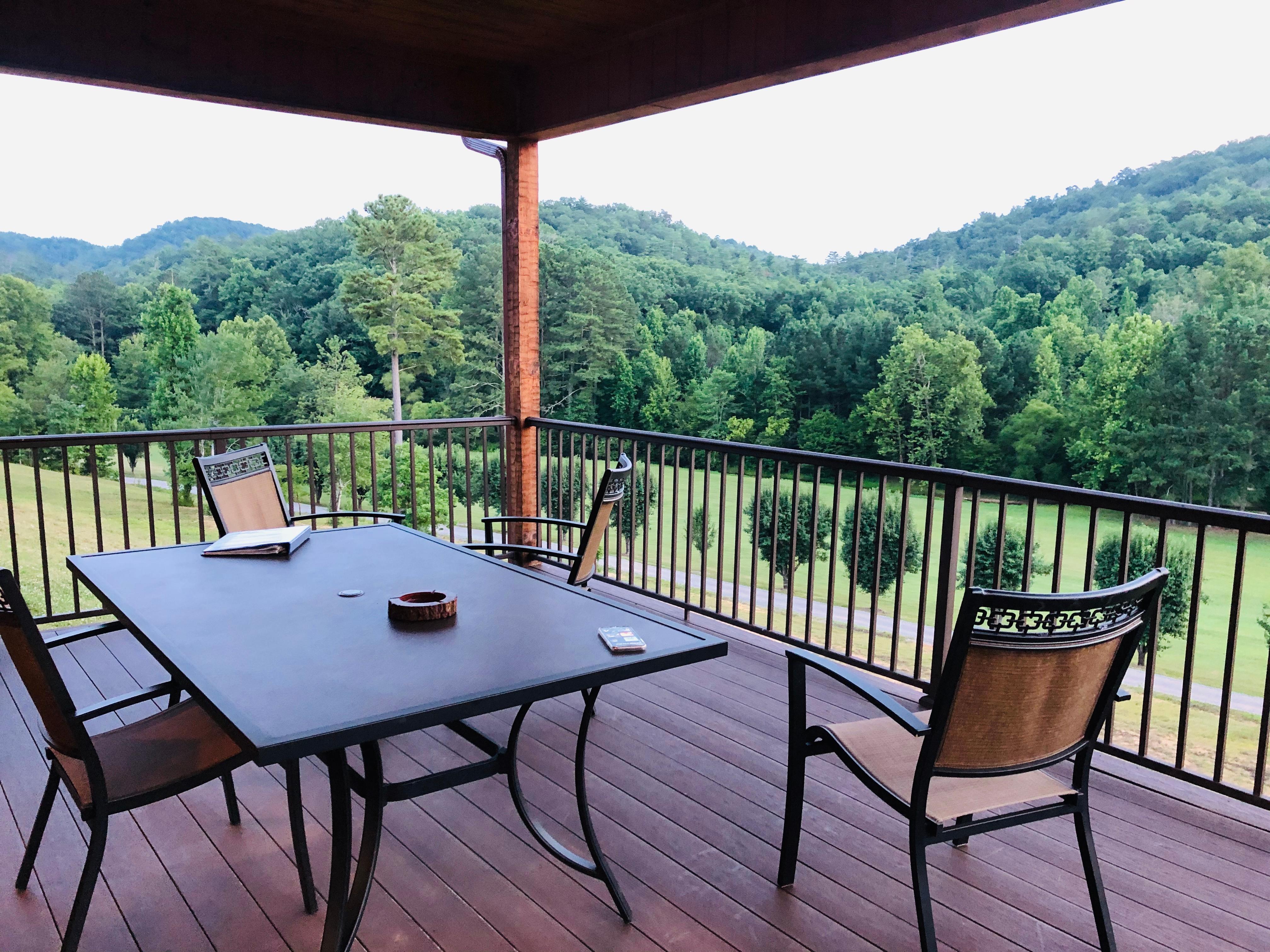 Back patio/deck