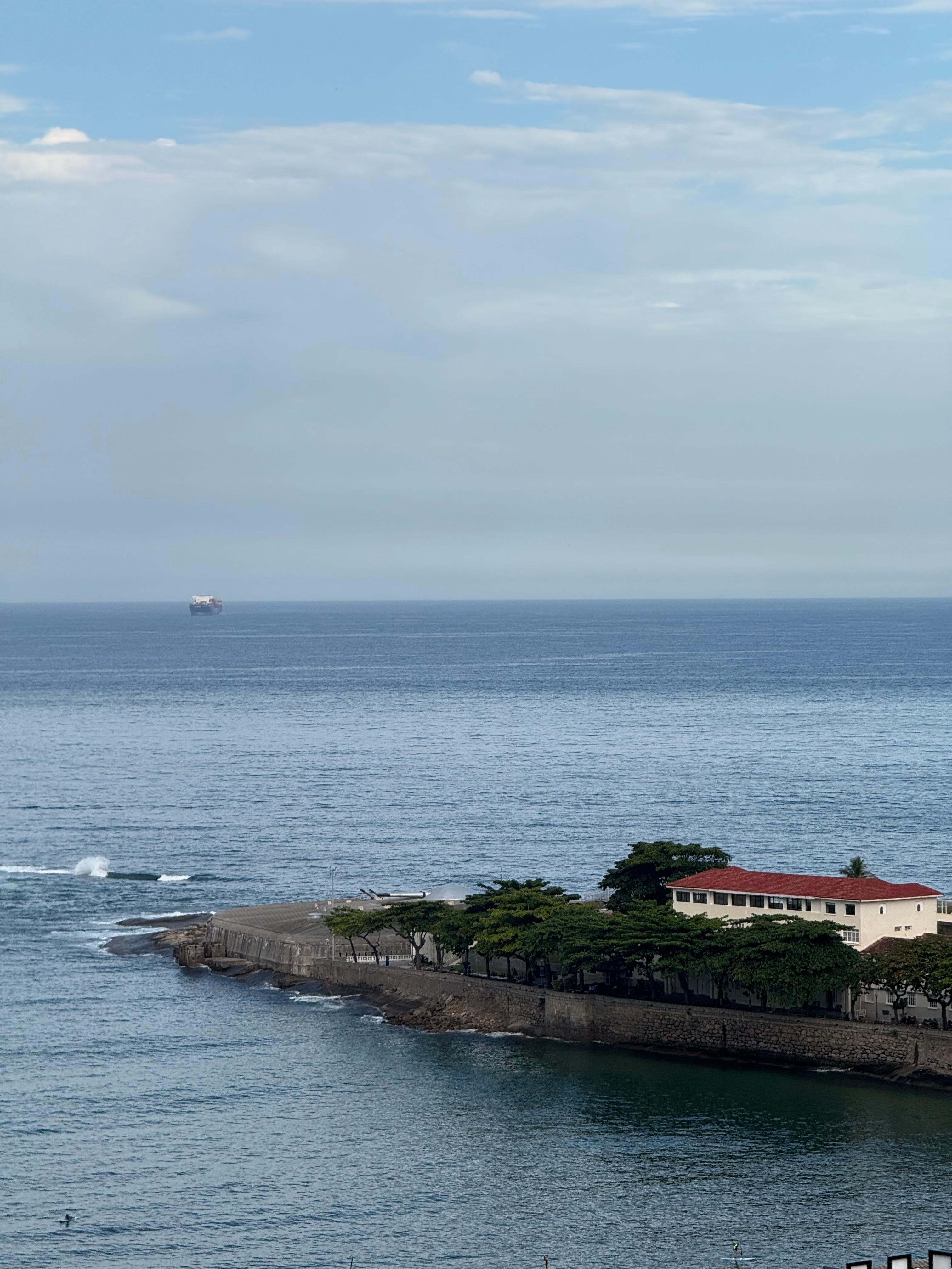 Vista da piscina