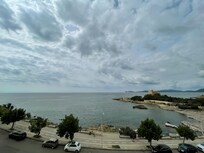 View from the hotel bar patio