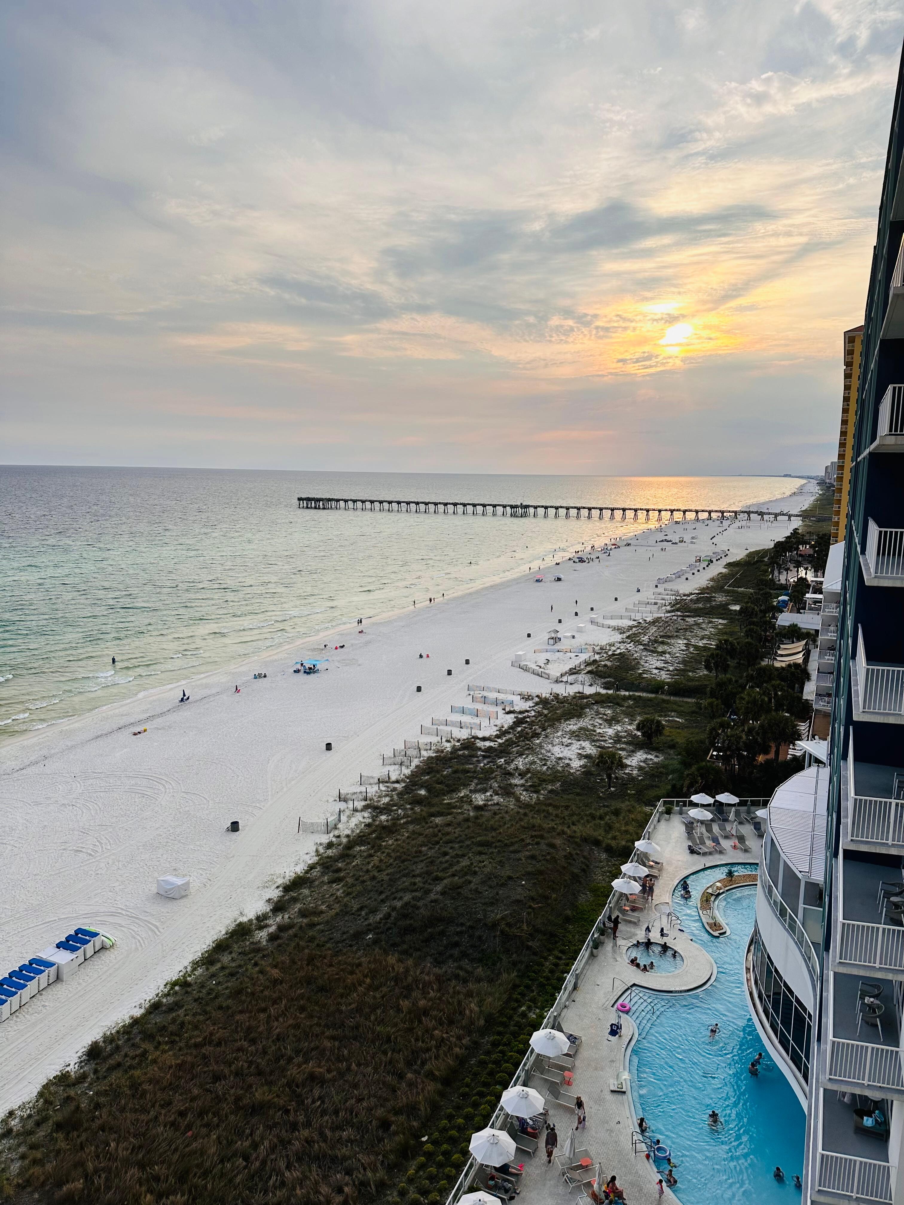 View from balcony
