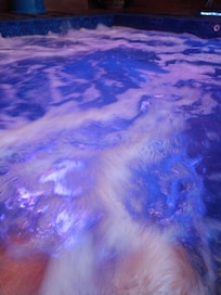 Relaxing waters.