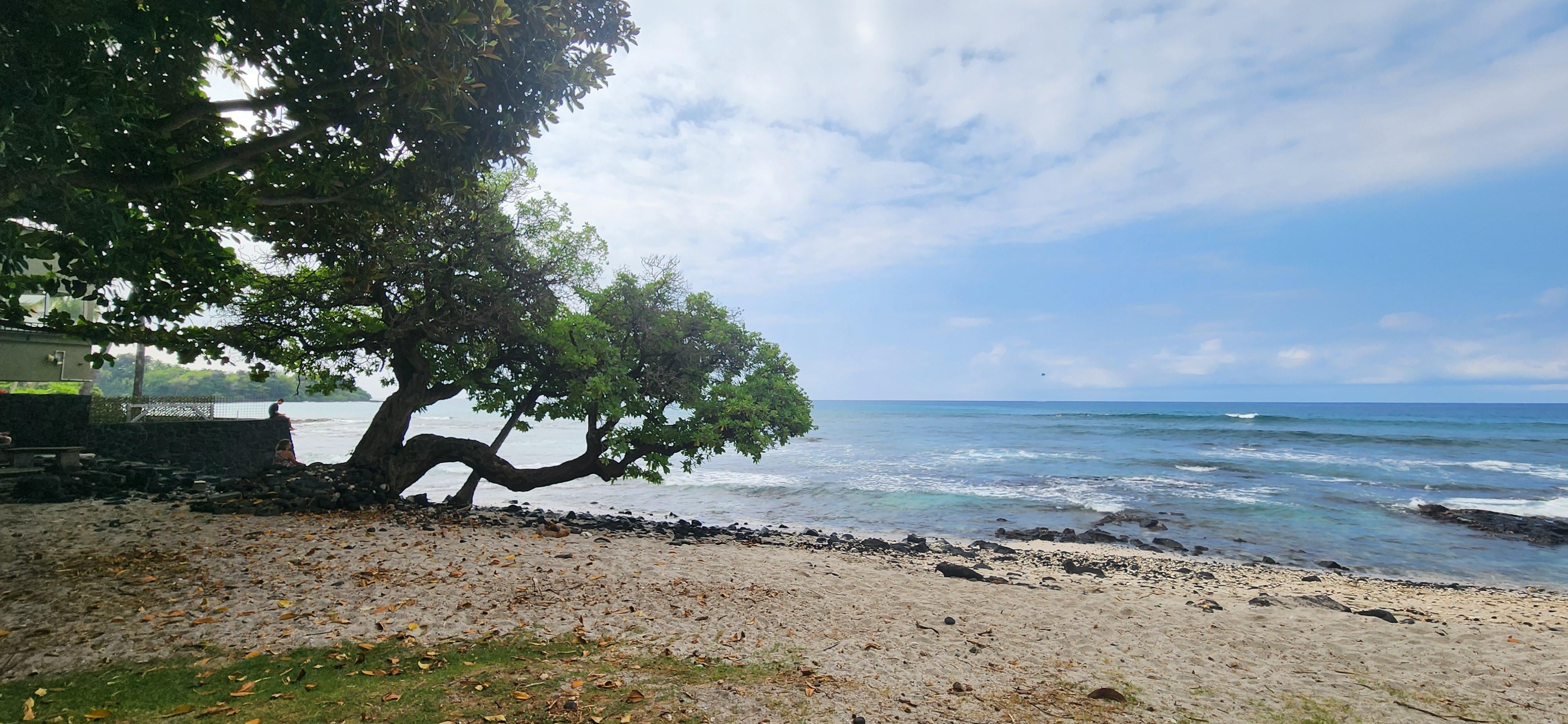 Beach by the complex. Wear beach shoes as there are sharp rocks