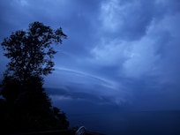 Night sky from the deck